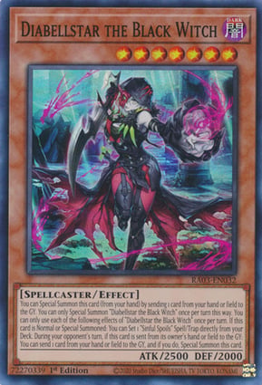 Diabellstar, a Bruxa Negra / Diabellstar the Black Witch | Yu-Gi