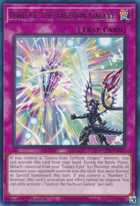 遊戯王OCG LORD OF THE TACHYON GALAXY Senhor da Galáxia Táquion / Lord of the Tachyon Galaxy | Yu-Gi-Oh