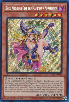 Pequena Maga Negra, a Aprendiz de Mago / Dark Magician Girl the