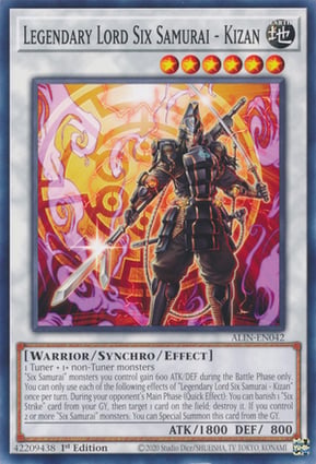 Senhor dos Seis Samurai Lendários - Kizan / Legendary Lord Six