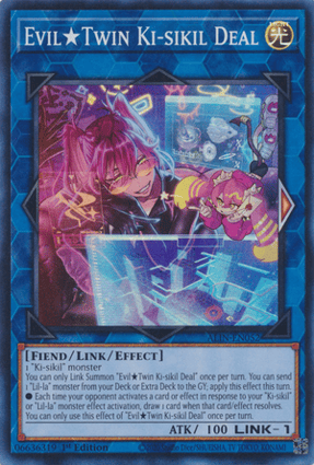 Evil☆Gêmea Ki-sikil Negociante / Evil☆Twin Ki-sikil Deal | Yu-Gi
