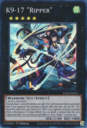 遊戯王　K9-17号 'Ripper' PSE