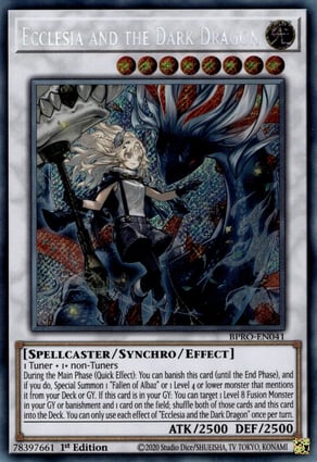 PSA10 エクレシア レリーフ Ecclesia/Dark Dragon PSA10 エクレシア