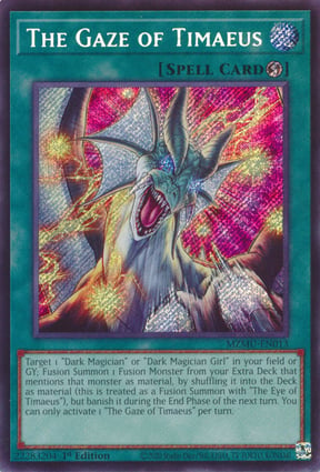 The Gaze of Timaeus | Yu-Gi-Oh! | MYP Cards