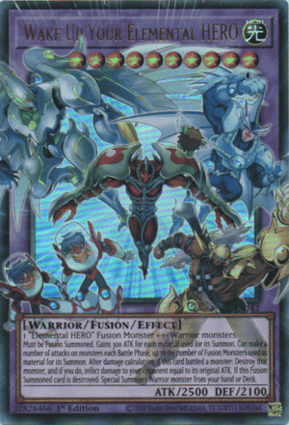 Wake Up Your Elemental HERO (extended art) | Yu-Gi-Oh! | MYP Cards
