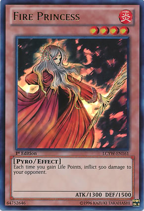 Princesa do Fogo / Fire Princess | Yu-Gi-Oh! | MYP Cards