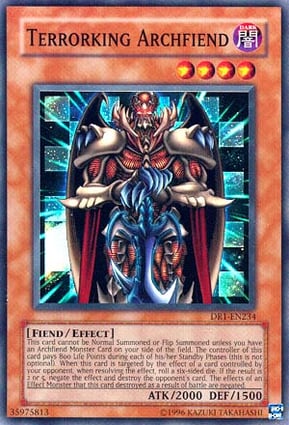 Rei do Terror Archdemônio / Terrorking Archfiend | Yu-Gi-Oh! | MYP