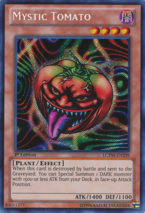 Mystic Tomato 遊戯王OCG Tomate Místico / Mystic Tomato | Yu-Gi-Oh! | MYP Cards