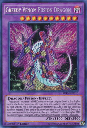 Dragão Fusão de Peçonha Voraz / Greedy Venom Fusion Dragon | Yu-Gi