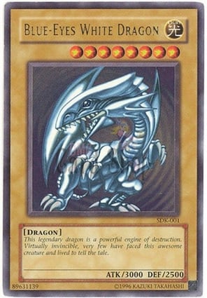 Dragão Branco de Olhos Azuis / Blue-Eyes White Dragon | Yu-Gi-Oh