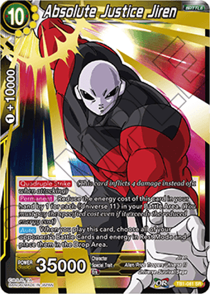 Histórico de Preços - Absolute Justice Jiren | DBS: Masters | MYP