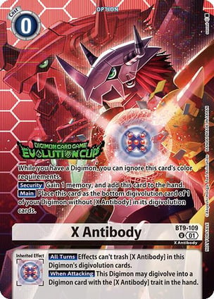デジモン X-Antibody Indicator X Antibody | Digimon | MYP Cards