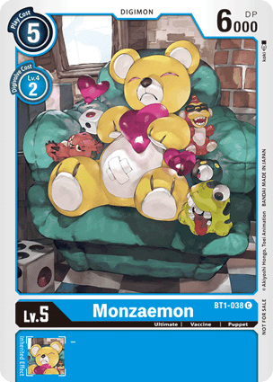 Monzaemon | Digimon | MYP Cards