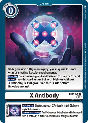 デジモン X-Antibody Indicator X Antibody | Digimon | MYP Cards