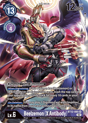 Beelzemon (X Antibody) | Digimon | MYP Cards