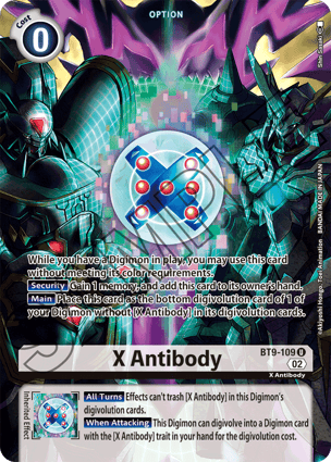 X Antibody | Digimon | MYP Cards