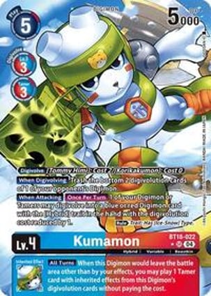 Kumamon (Alternate Art) | Digimon | MYP Cards
