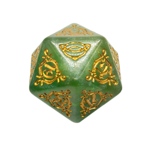 Dado D20 Spindown Oversized - Lord of The Ring