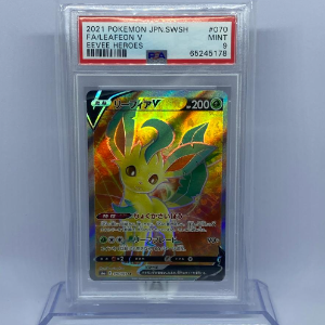 2021 POKEMON JAPANESE SWORD & SHIELD EEVEE HEROES #070 FULL ART