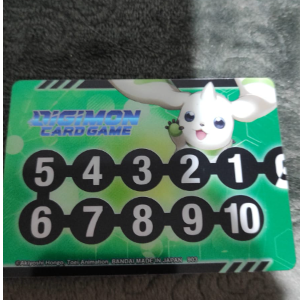 Contador de memória Oficial Digimon Card Game Terriermon - ST-17