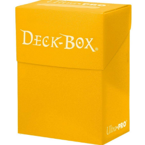 Deck Box da Ultra-PRO - Amarelo