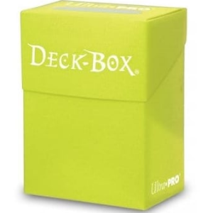 Deck Box da Ultra-PRO - Amarelo Claro