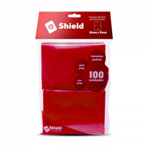 Sleeve Central Shield - Double Sleeve - Vermelho