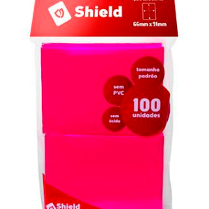 Sleeve Central Shield - Double Sleeve - Rosa Choque