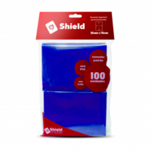 Sleeve Central Shield - Double Sleeve - Azul Escuro