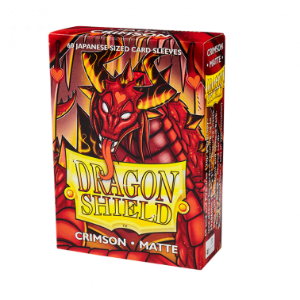 Sleeve da Dragon Shield Matte - Crimson