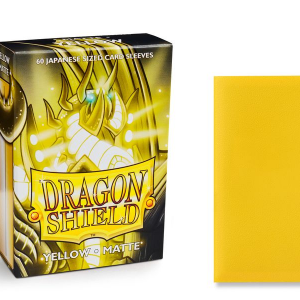 Sleeve da Dragon Shield Matte - Yellow