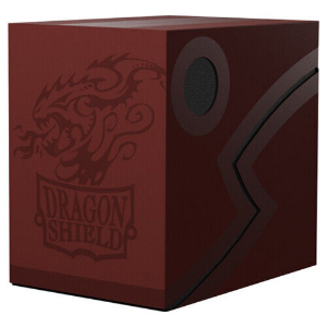 Deck box Double Shell - Dragon Shield - Blood Red