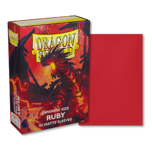 Sleeve da Dragon Shield Matte - Ruby