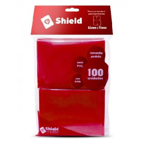 Shield VERMELHO Padrão Central Shield - 100 unidades