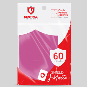 Sleeve Yu-Gi-Oh: Rosa Neon Central Shield – Japonês