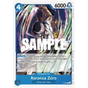 Roronoa Zoro (Sealed Battle Kit Vol. 1) - Cartões promocionais de uma peça (OP-PR)