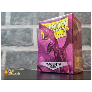 Dragon Shield - Matte Magenta - Tamanho Padrão (Pokemon, Magic)