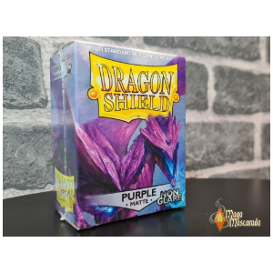 Dragon Shield - Matte Roxo - Tamanho Padrão (Pokemon, Magic)