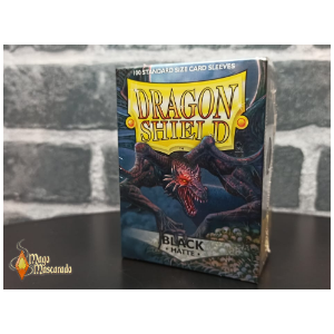 Dragon Shield - Matte Preto - Tamanho Padrão (Pokemon, Magic)
