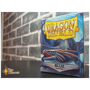 Dragon Shield - Matte Azul- Tamanho Padrão (Pokemon, Magic)