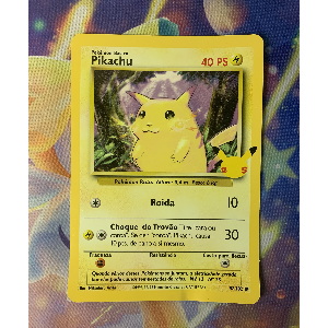 Carta Pokémon - Pikachu 25/165 - 151 - Copag - Deck de Cartas