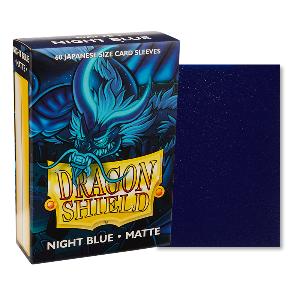 Sleeves Dragon Shield Mini-Matte | Night Blue (Azul noturno)