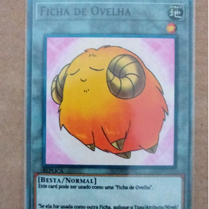 Token FICHA DE OVELHA (Amarelo) - Personalizado - Sheep Token