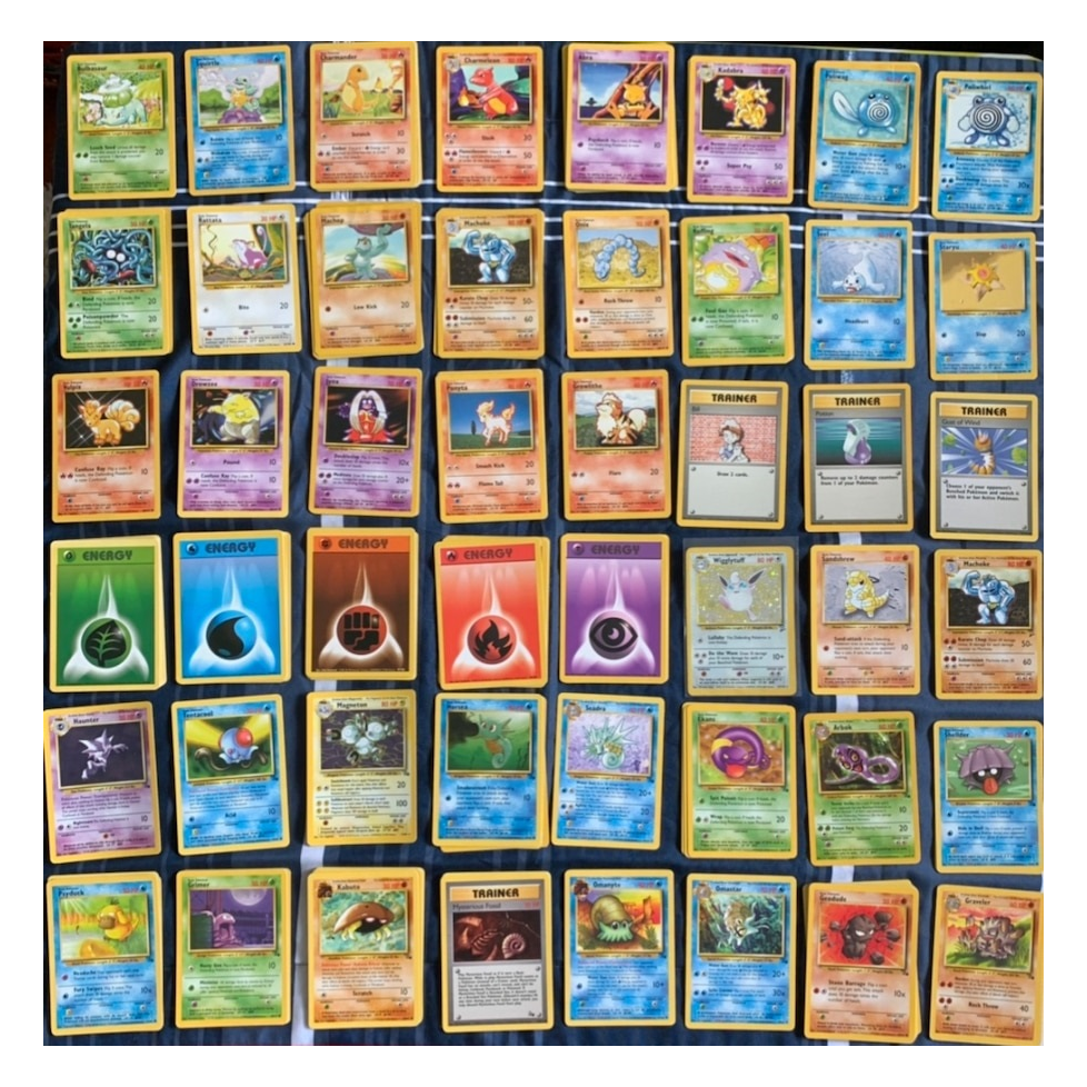 Lote Pokémon - 50 cartas