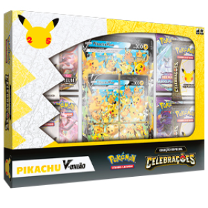 Box Coleção Especial - Celebrações - Pikachu V-União