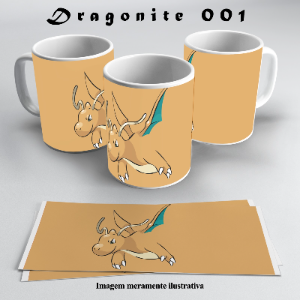 Caneca Pokémon Dragonite - 001