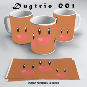 Caneca Pokémon Dugtrio - 001