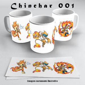 Caneca Pokémon Chimchar - 001