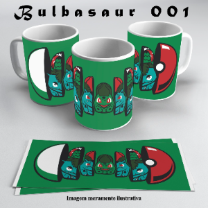 Caneca Pokémon Bulbasaur - 001
