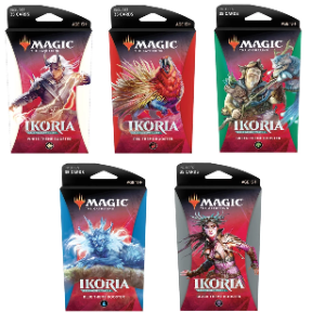 Theme booster Ikoria - Pacote com 5 Boosters -Magic the Gathening 